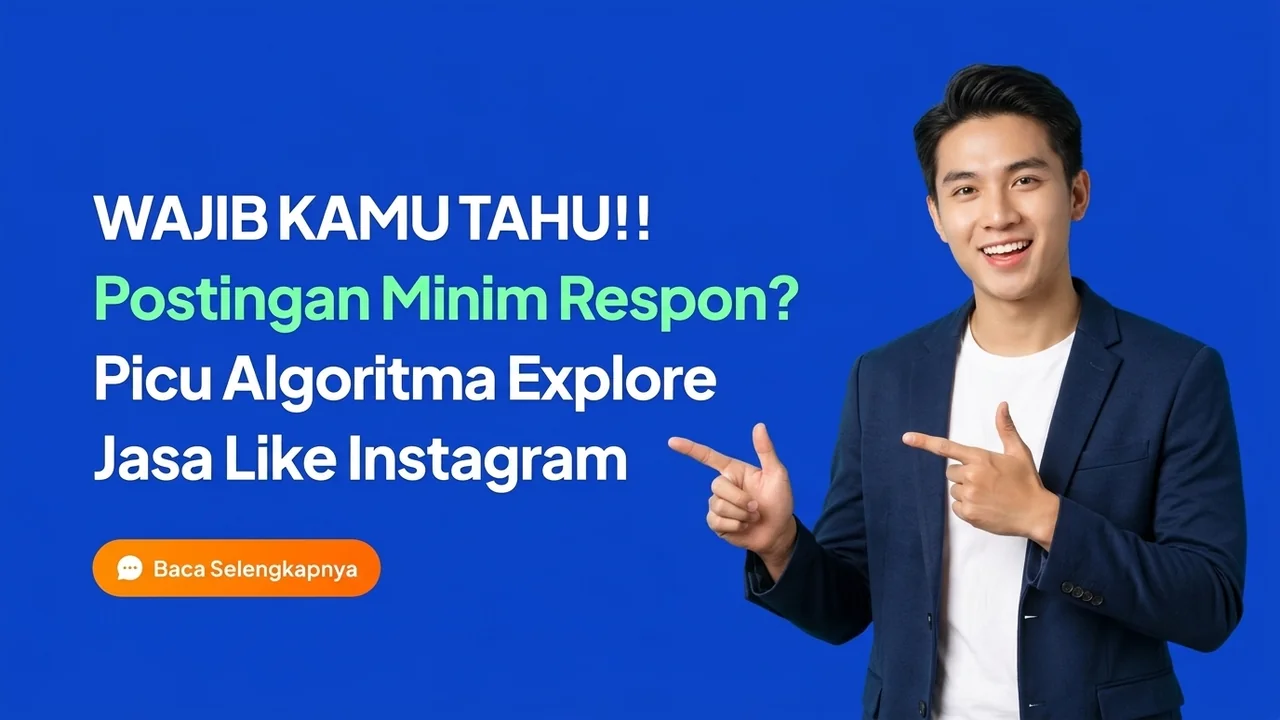 Postingan Keren Tapi Minim Respon? Cara Cerdas Memicu Algoritma Explore Lewat Jasa Like Instagram